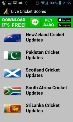 Live Cricket Scores Indo - Pak截图5