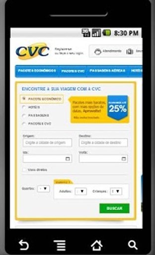 CVC Viagens截图1