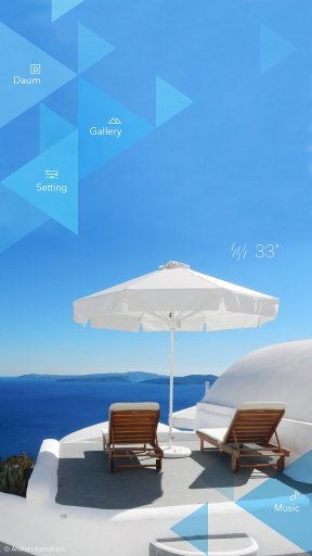 Santorini Buzz Launcher Theme截图3