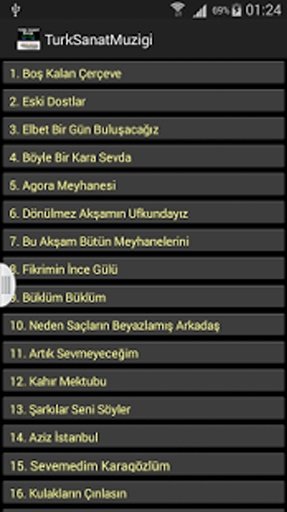 T&uuml;rk Sanat M&uuml;ziği Şarkılar截图6