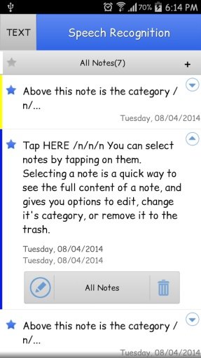 Speech NotePad截图5