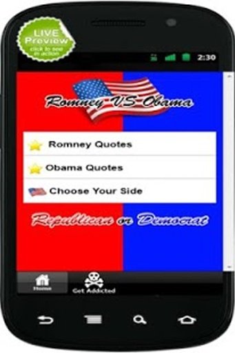 Obama Romney Quotes截图4