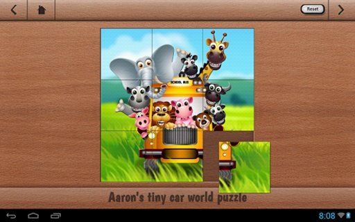 Aarons Car Puzzle for Toddlers截图2