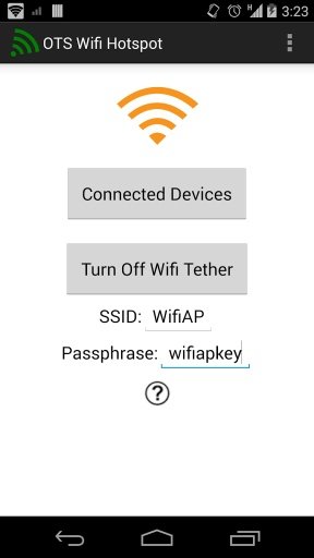 OTS WiFi Hotspot Tether截图2