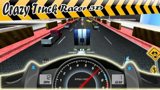 Crazy Truck Racer 3D截图1