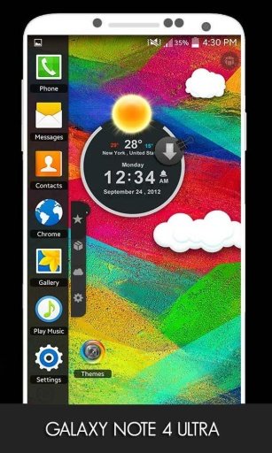 Galaxy Note 4 Ultra theme截图3