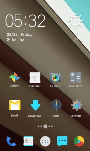 AndroidL Theme With Wallpapers截图7