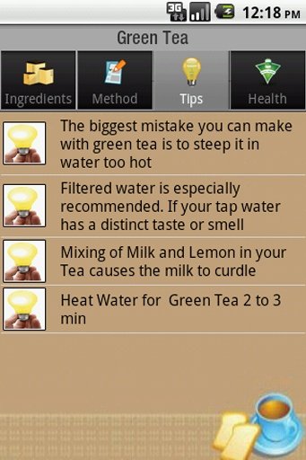 Tea Recipes截图3