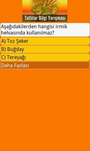 Tatlılar Bilgi Yarışması截图1