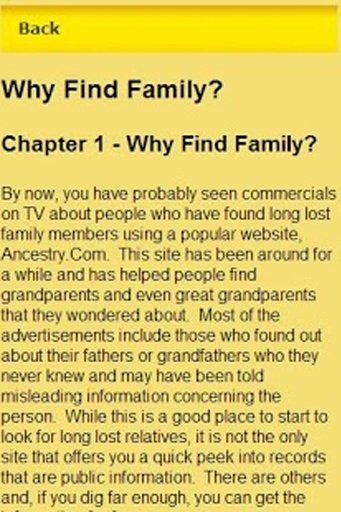 Family History Search截图3