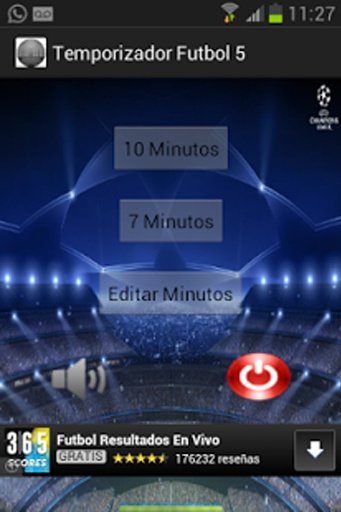 Temporizador Futbol 5截图1