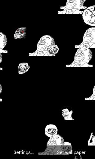 Rage Face Live Wallpaper截图3