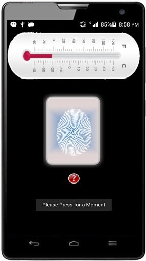 FingerPrint Thermometer Prank截图2