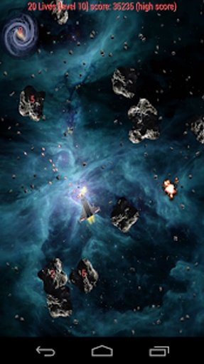 Asteroid War Free截图1