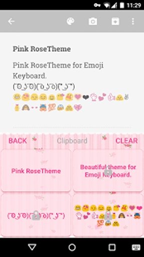 Pink Rose Theme截图3