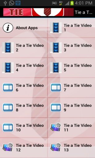 Tie a Tie Video截图4