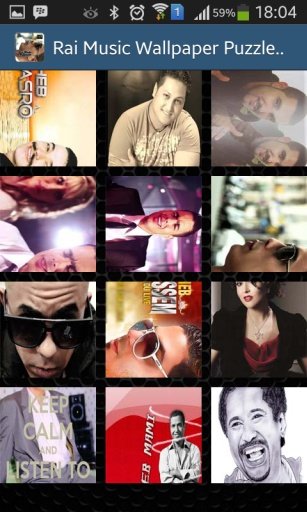 Rai Music Wallpaper Puzzle HD截图4