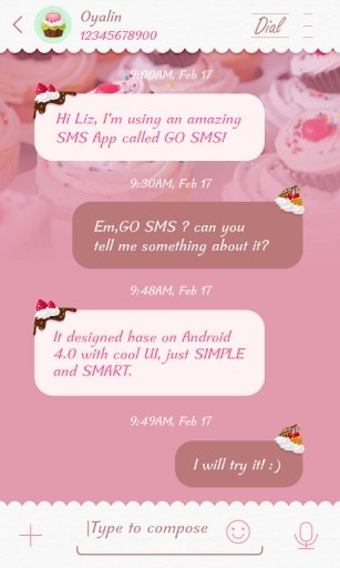 BASILEIA FONT FOR GO SMS PRO截图4