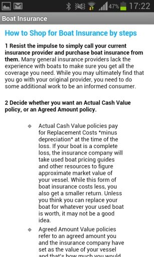 Boat Insurance Tips截图3