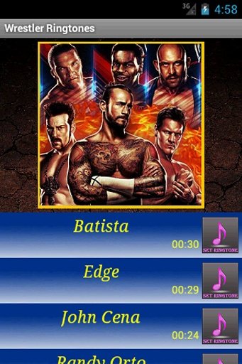 WWE Ringtone &amp; Themes截图3