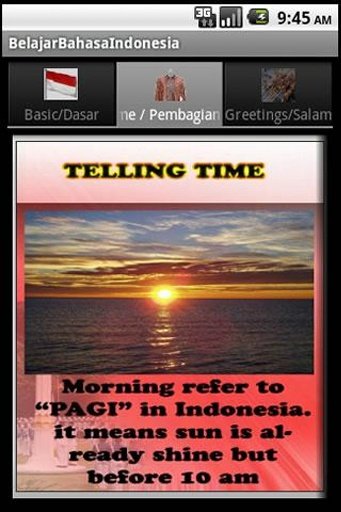 Belajar Bahasa Indonesia截图1