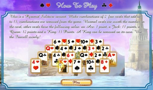 Ancient Wonders Solitaire Free截图2