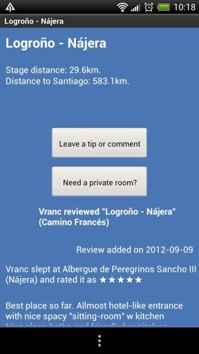 Find Lodging on the Camino截图4