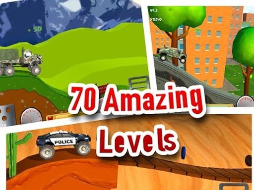 Monster Truck Racing Free 3D截图5