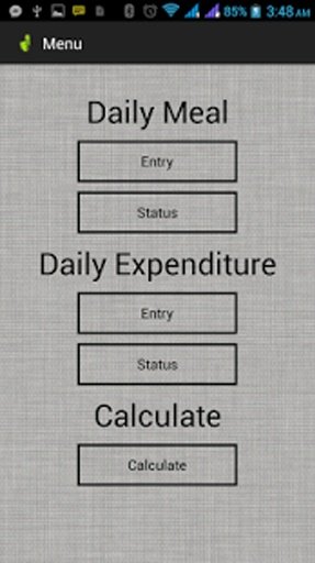 Meal Calculator截图2