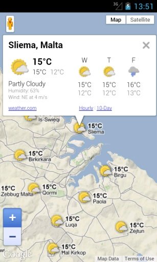 Malta Weather Forecast截图1