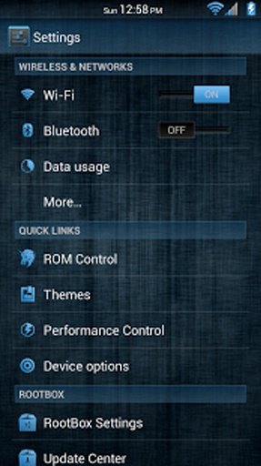 Acid Rain Blue CM10 Theme Free截图9