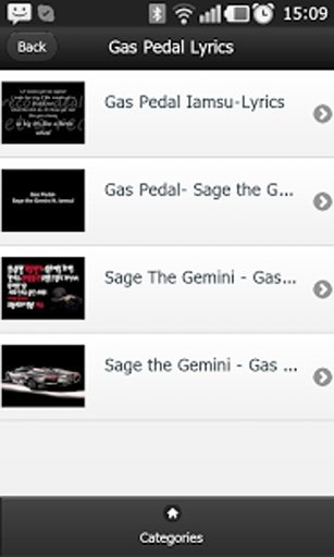 Gas Pedal Song截图2
