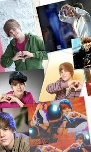 Justin Bieber Photo Collage截图2