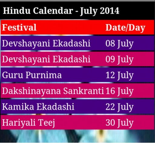 Calendar India 2014截图3