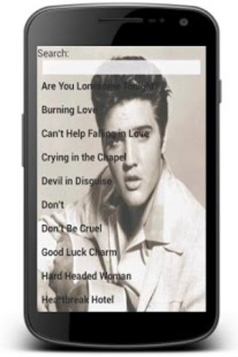 Elvis Presley Songs + Lyrics截图4