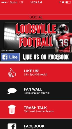 Louisville Football STREAM截图4