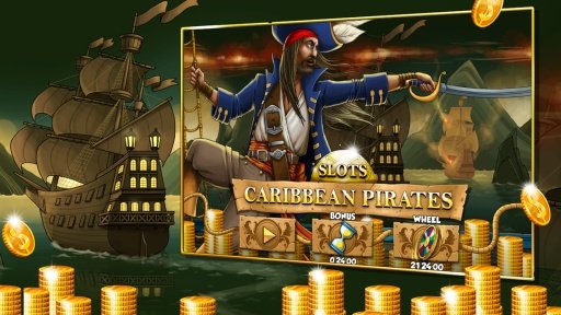 Carribean Pirates Slot Machine截图4