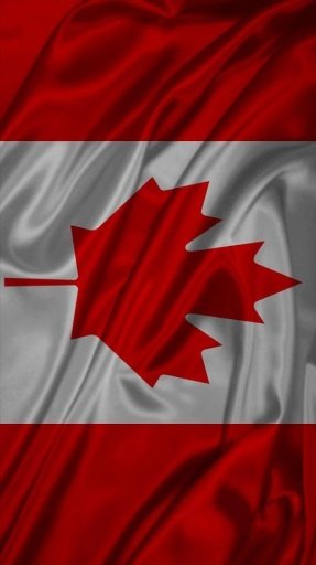 Canada flag water effect LWP截图1