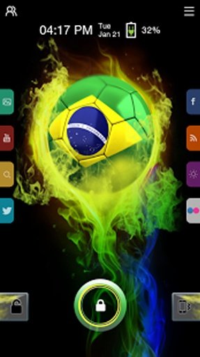 Brazil Soccer - Start Theme截图2