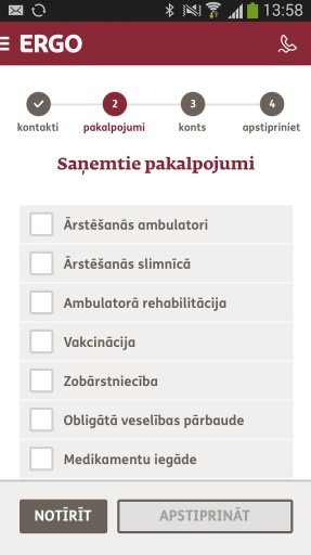 ERGO Latvija截图3
