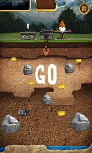 Diamond Golden Miner (Free)截图1