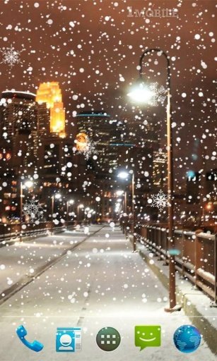 Snowfall Livewallpaper截图2