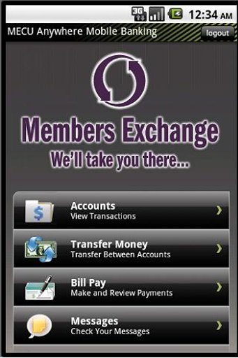MECU Anywhere Mobile Banking截图1