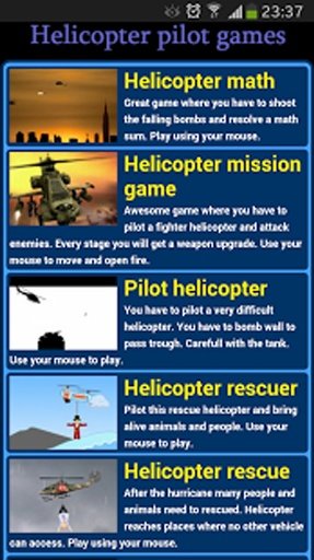 Helicopter pilot games截图1