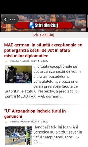 Stiri din Cluj截图2