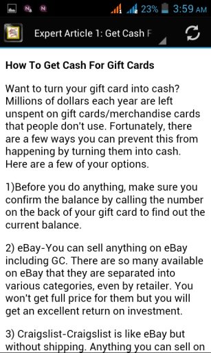 Cash For Gift Cards - Ideas截图2