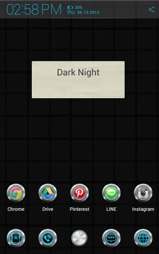 Dark Night Atom theme截图5