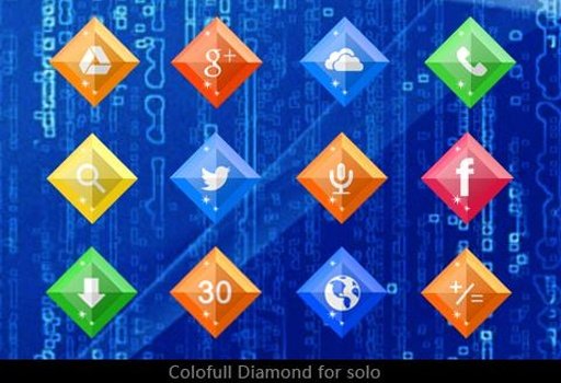 Colorful Diamond Solo Theme截图1