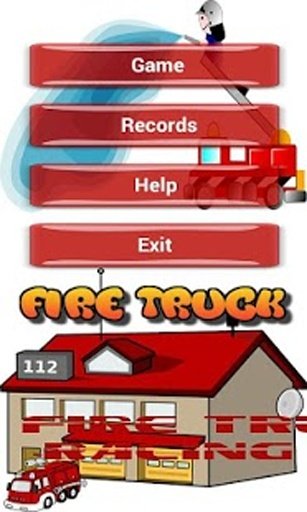 Fire Truck Games Race For Kids截图4