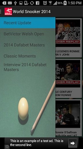 WORLD SNOOKER 2014截图1